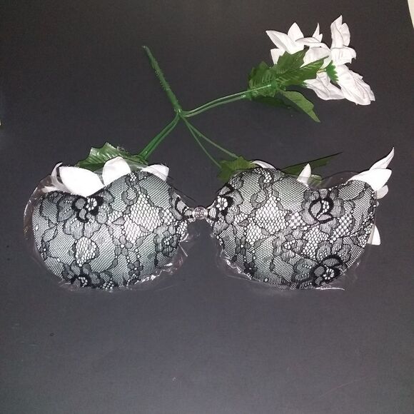 ⬇️⬇️⬇️COLLEER Lace Strapless Bra Push Up Bralette  - Picture 1 of 3